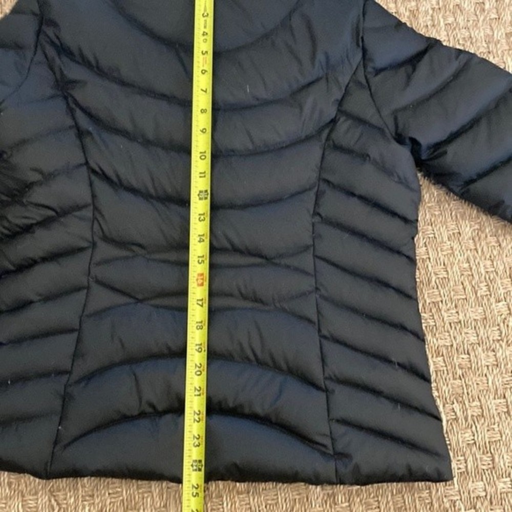 Womens Eddie Bauer larGe size down puffer - Picture 4 of 7